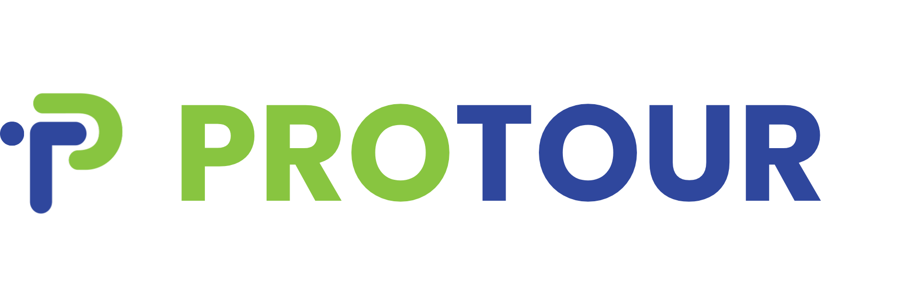 protour sport text logo stringing services logo